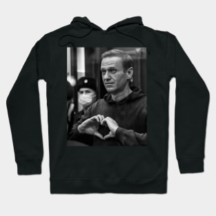 Navalny Love Hand Hoodie